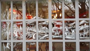 Décor vitrine- Brasserie Le Splendid